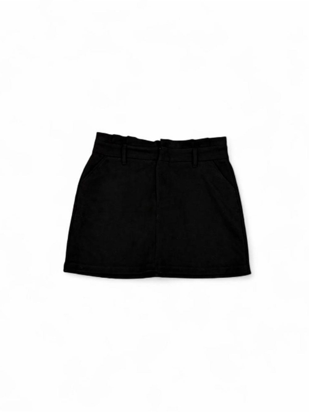 Classic Black Mini Skirt - Women's Casual A-Line